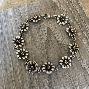 SOLD James Avery April Flower Bracelet